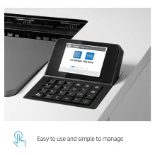 HP Color LaserJet Enterprise M455dn spausdintuvas
