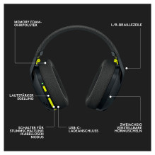 Logitech G 981-001050 headphones / headset