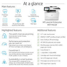 HP LaserJet Enterprise MFP M430f