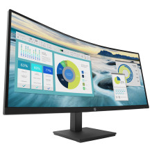 HP P34hc G4 WQHD USB-C Curved Monitor computer monitor