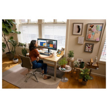 HP P34hc G4 WQHD USB-C Curved Monitor computer monitor