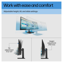 HP P34hc G4 WQHD USB-C Curved Monitor computer monitor