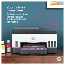 „HP Smart Tank 7605“ 3in1 / A4 / „WiFi“ / „Bluetooth“ / ADF / „Dulpex“ „HP Smart Tank 7605“ 3in1 / A4 / „WiFi“ / „Bluetooth“ / ADF / „Dulpex“