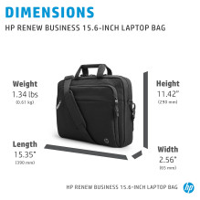 HP Renew Business 15.6 Laptop Bag HP Renew Business 15.6 Laptop Bag
