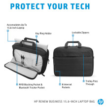 HP Renew Business 15.6 Laptop Bag HP Renew Business 15.6 Laptop Bag