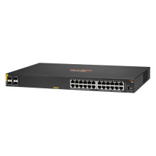 HPE Aruba Networking CX 6100 24G Class4 PoE 4SFP+ 370W Switch