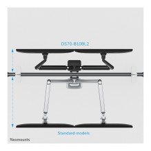 Neomounts DS70-810BL2 monitor mount / stand