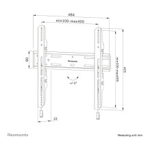 Neomounts WL30S-850BL14 TV mount / stand