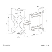 Neomounts WL40S-850BL12 TV mount / stand Neomounts WL40S-850BL12 TV mount / stand