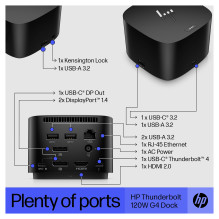 HP Thunderbolt dokas 120W G4 HP Thunderbolt dokas 120W G4