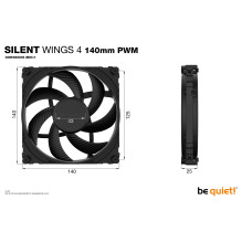 be quiet! SILENT WINGS 4 , 140mm PWM be quiet! SILENT WINGS 4 , 140mm PWM