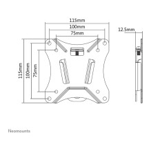Neomounts NM-W25BLACK TV mount / stand Neomounts NM-W25BLACK TV mount / stand