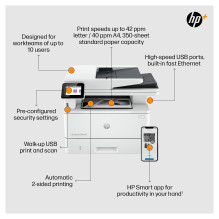 HP LaserJet Pro MFP 4102fdn Printer