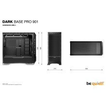 be quiet! DARK BASE PRO 901 , Black