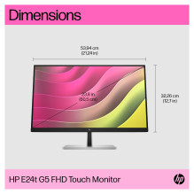 HP E24t G5 FHD Touch Monitor computer monitor