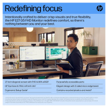 HP E27 G5 FHD Monitor computer monitor