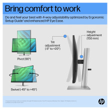 HP E27 G5 FHD Monitor computer monitor