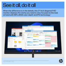 HP E27 G5 FHD Monitor computer monitor