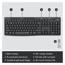 Logitech 920-009800 keyboard Logitech 920-009800 keyboard