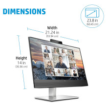 HP E24m G4 FHD USB-C Conferencing Monitor computer monitor