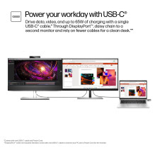 HP E24m G4 FHD USB-C Conferencing Monitor computer monitor