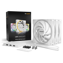 be quiet! Light Wings White , 140mm PWM high-speed Triple-Pack be quiet! Light Wings White , 140mm PWM high-speed Triple-Pack
