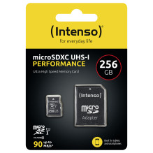 Intenso microSD 256GB UHS-I Perf CL10, Performance