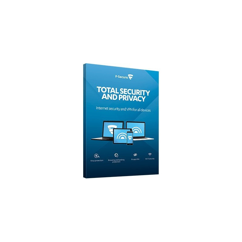 F-SECURE VPN – 3 įrenginiai, 1 metai – ESD atsisiuntimas
