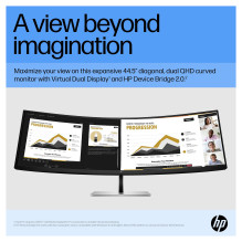 HP E45c G5 DQHD lenktas monitorius kompiuterio monitorius