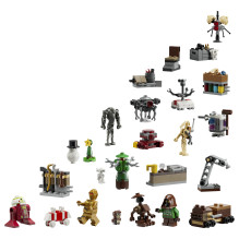 LEGO Žvaigždžių karų Advento kalendorius 2025 m.