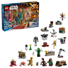LEGO Žvaigždžių karų Advento kalendorius 2025 m.