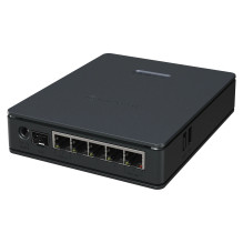 „MikroTik“ namų AX prieigos taškas E62iUGS-2axD5axT, hAP ax S, 2.4 / 5 GHz AX, 5x gigabito, 1x 2.5G