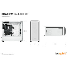 be quiet! Shadow Base 800 DX White