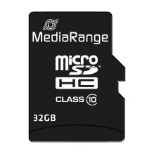 „MediaRange“ 32 GB „microSDHC“ kortelė