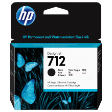 HP 712 80 ml juodo...