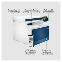 HP Color LaserJet Pro MFP 4302fdn spausdintuvas