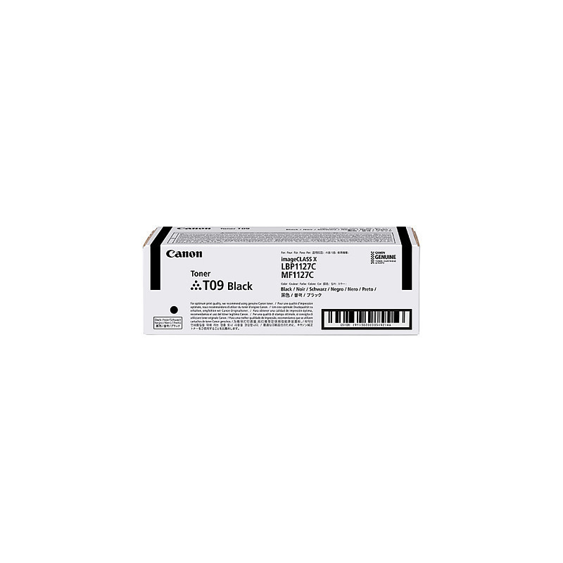 Canon TONER T09 BK toner cartridge