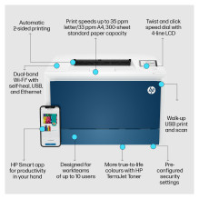 HP Color LaserJet Pro 4202dw spausdintuvas