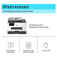 HP OfficeJet Pro 9130b AiO Printer