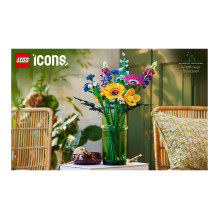 LEGO Botanicals laukinių gėlių puokštė LEGO Botanicals laukinių gėlių puokštė