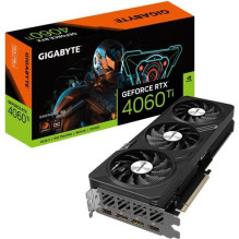 Gigabyte Graphics Card, , NVIDIA GeForce RTX 4060 Ti, 16 GB, GDDR6, 128 bit, PCIE 4.0 16x, Memory 2595 MHz, Dual Slot Fa