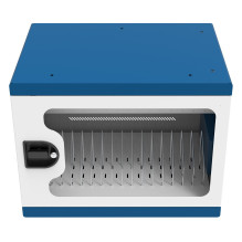 GoodConnections GEMMA N16 Notebook Charging Cabinet White / Blue