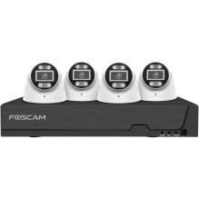 FOSCAM FN9108E-T4-2T Surveillance Camera Set 4 Cameras with Recorder White FOSCAM FN9108E-T4-2T Surveillance Camera Set 4 Cameras with Recorder White