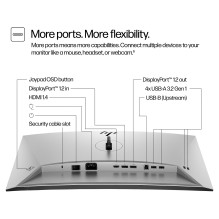 HP Series 7 Pro 24 inch WUXGA Monitor - 724pn computer monitor