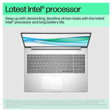HP ProBook 460 G11 CU7 155U / 16GB / 512SSD / W11Pro sidabrinis HP ProBook 460 G11 CU7 155U / 16GB / 512SSD / W11Pro sidabrinis