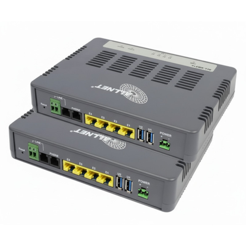 Z ALLNET „taškas-taškas“ modemas VDSL g.fast „taškas-taškas“ modemo rinkinys, kurį sudaro ALL-BM300+BM310