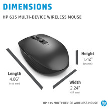 HP 635 Multi-Device Wireless mouse