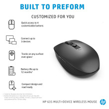 HP 635 Multi-Device Wireless mouse