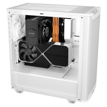 „Be quiet! Pure Base 501“ oro srauto langas, baltas
