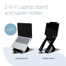 NB ACC STAND RISER DUO / BLACK RGORIDUOBL R-GO TOOLS NB ACC STAND RISER DUO / BLACK RGORIDUOBL R-GO TOOLS